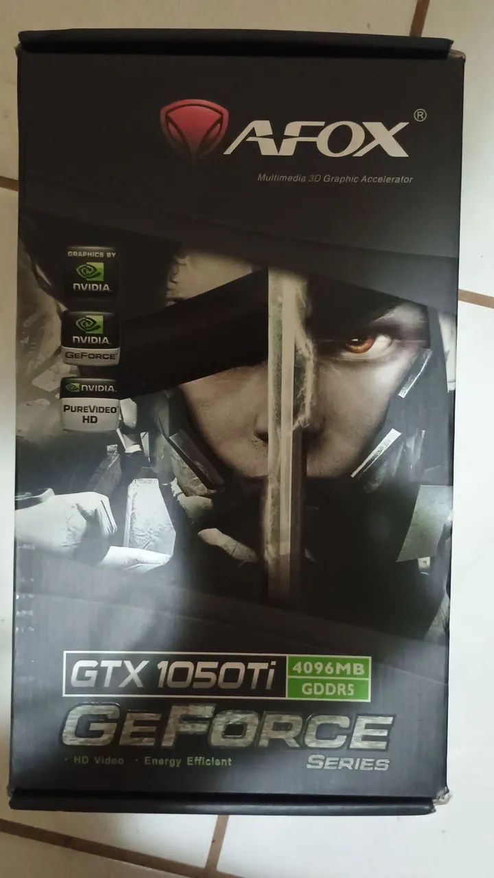 Placa de vídeo GTX 1050 Ti 