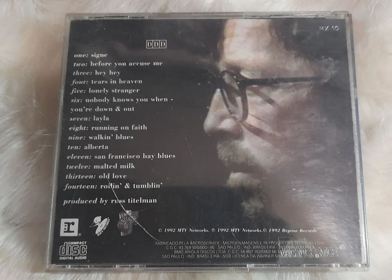 Cd original Eric Clapton Mtv Unplugged 1992 - Foto 3