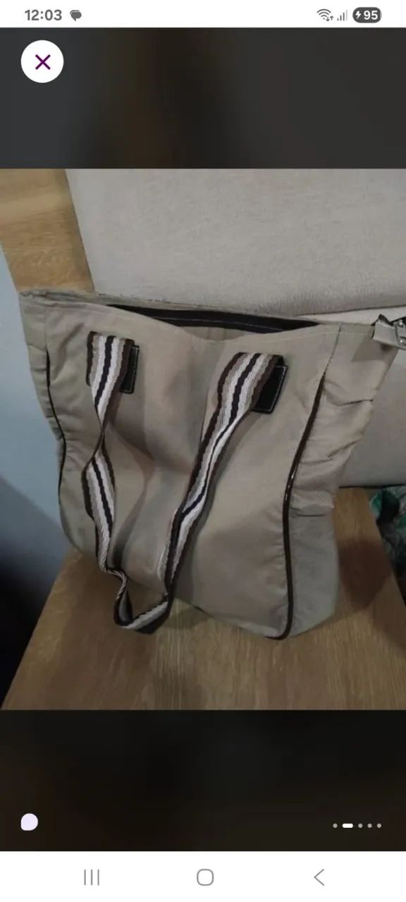 Bolsa alça espaçosa  - Foto 4