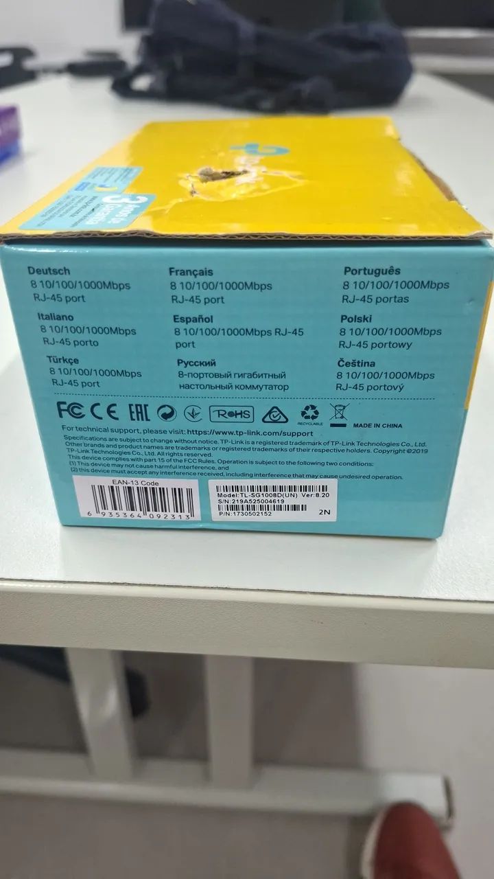 SWITCH 8 PORTAS GIGABIT TP-LINK TP-SG1008D - Foto 4