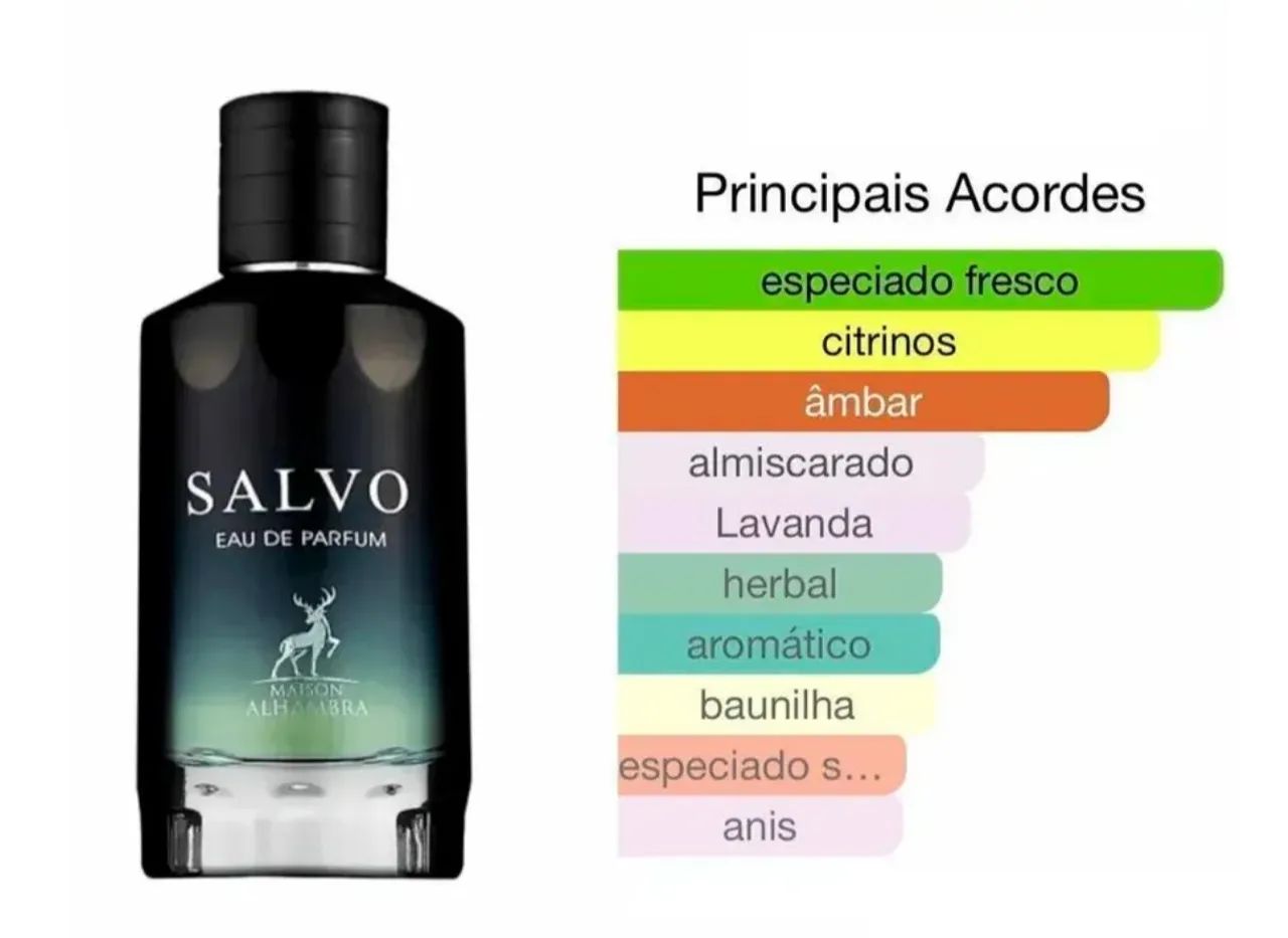 Salvo Eau de Parfum 100ml Original  - Foto 3