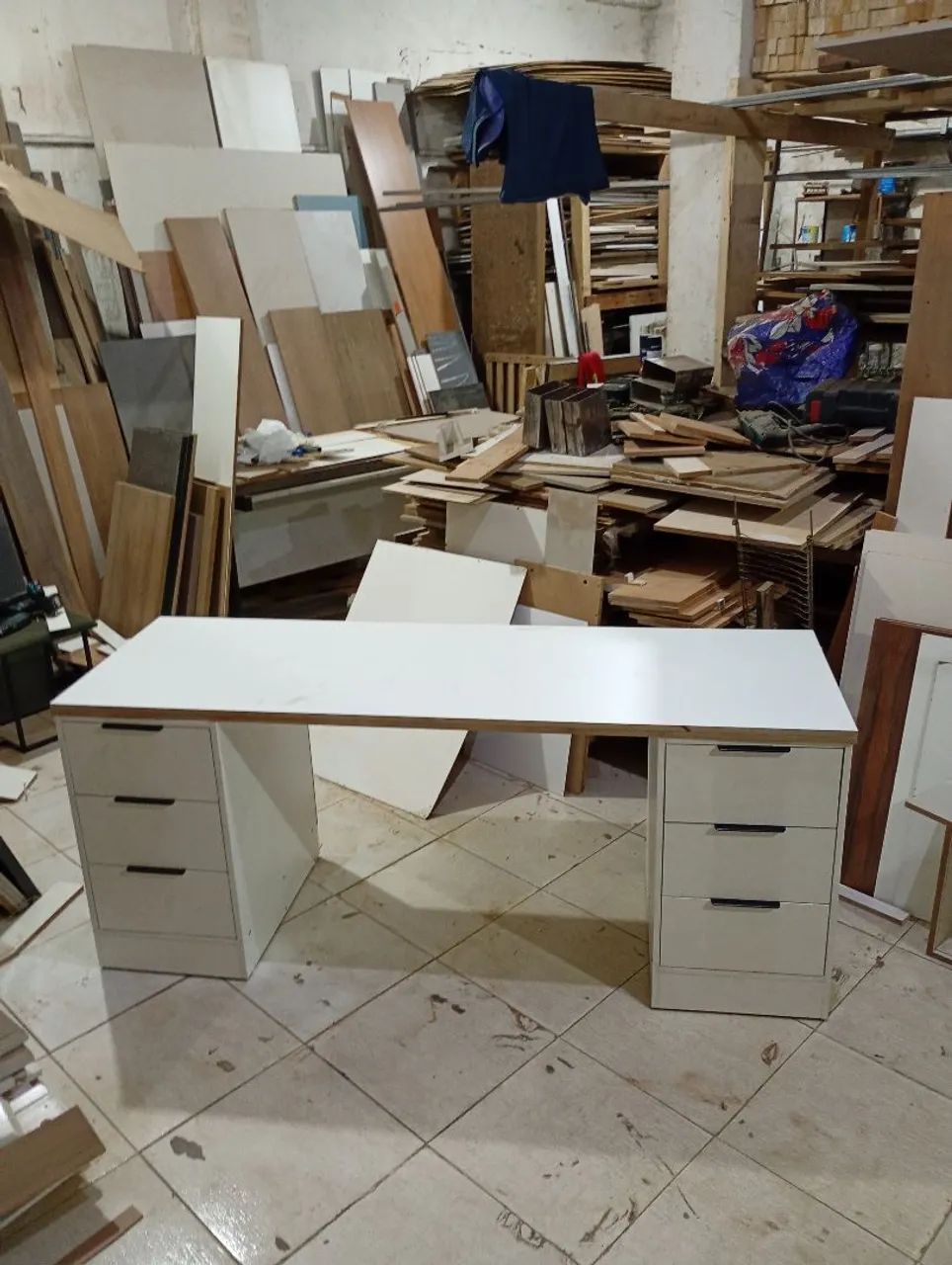 Mesa Gaveteiro 100%  MDF - Foto 3