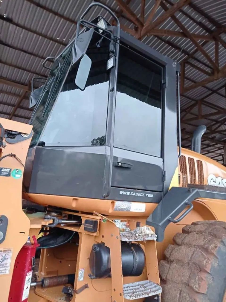 Pa carregadeira Case 621e ano 2016 - Foto 3