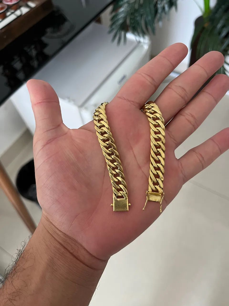 Pulseira Grossa de Ouro 18k - Foto 4
