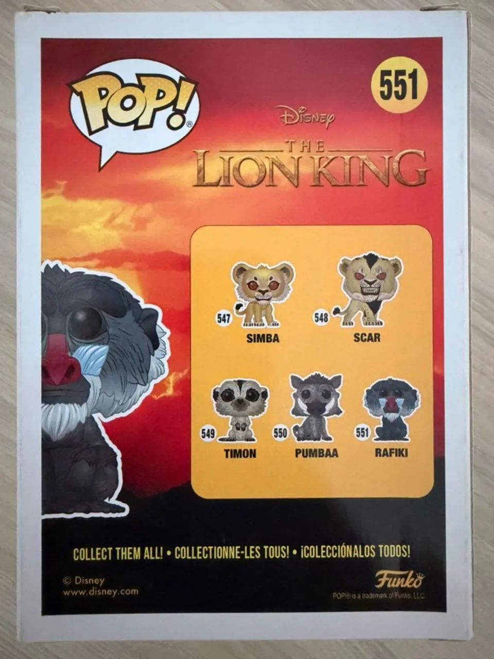 Funko Pop The Lion King Rafiki 551 - Foto 3