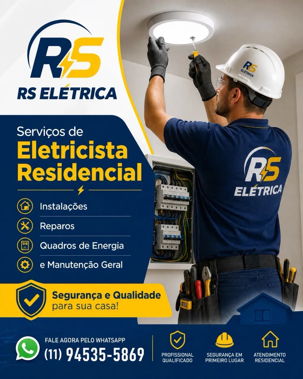 Eletricista residencial 