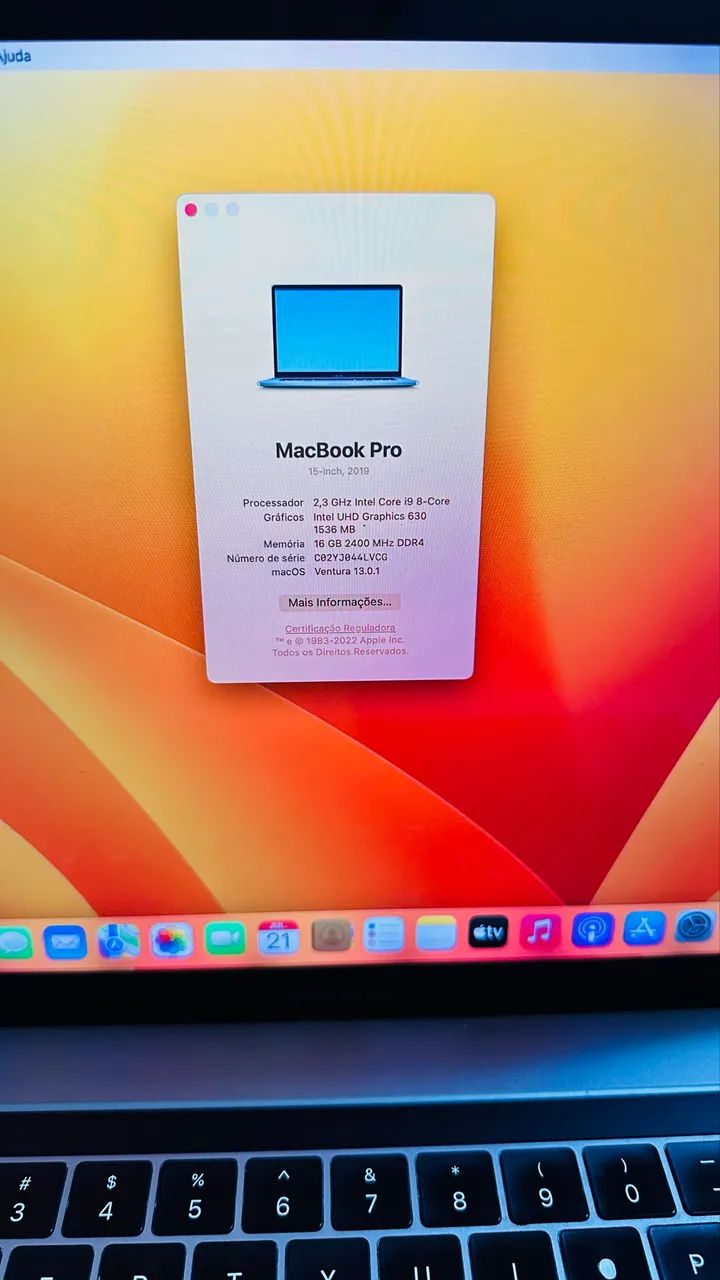 SUPER PROMOÇÃO - MacBook Pro 15" Intel i9  - Foto 3