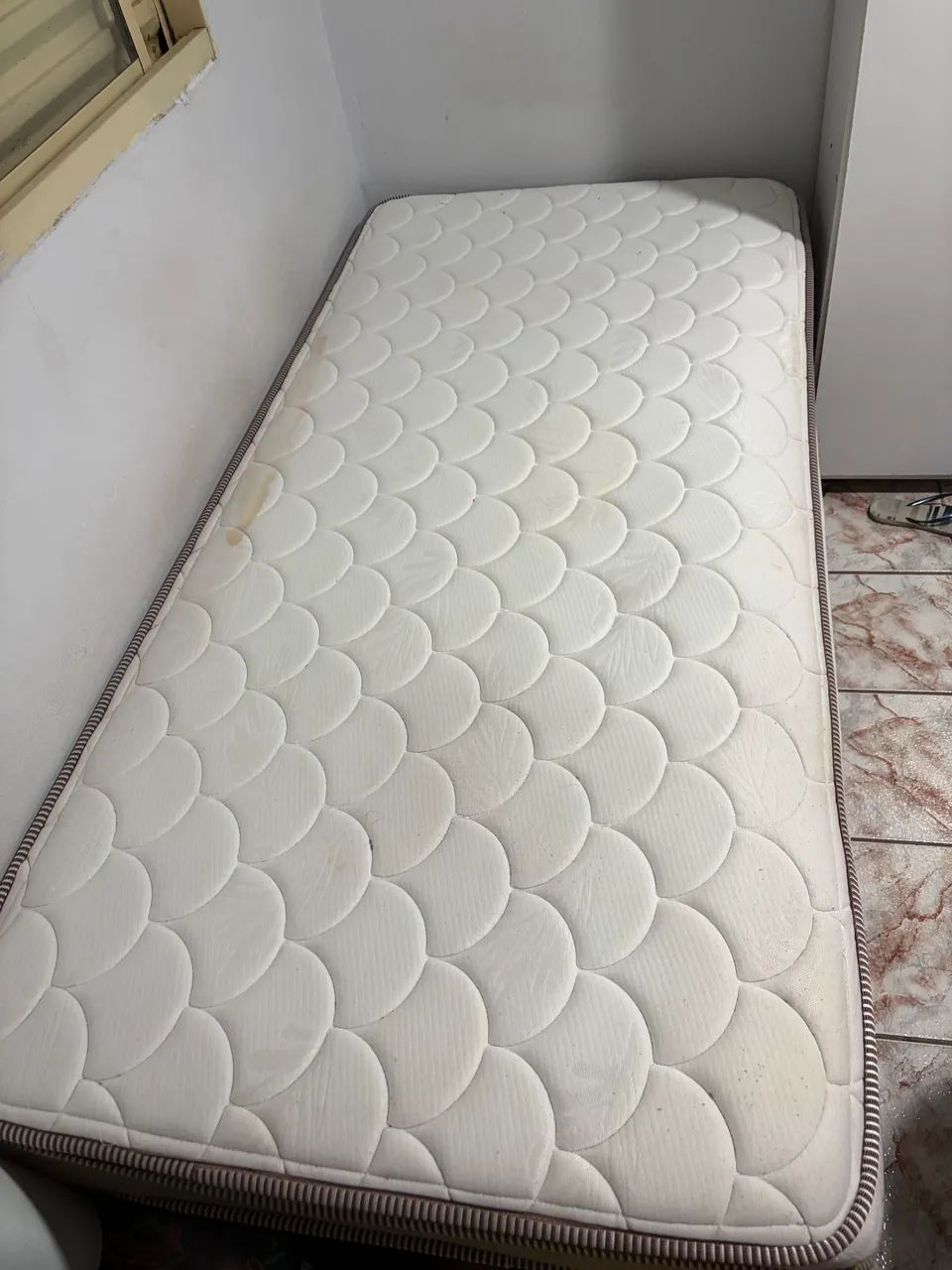 Cama solteiro box + colchão  - Foto 3