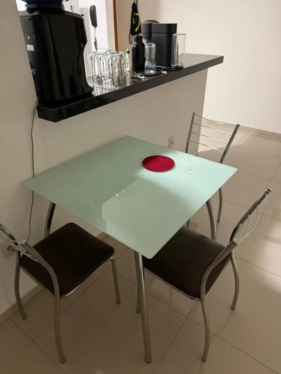 Mesa de vidro 