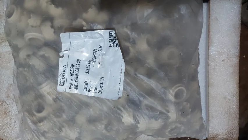 Anel Cerâmico Stud Bolt 19mm (3/4")