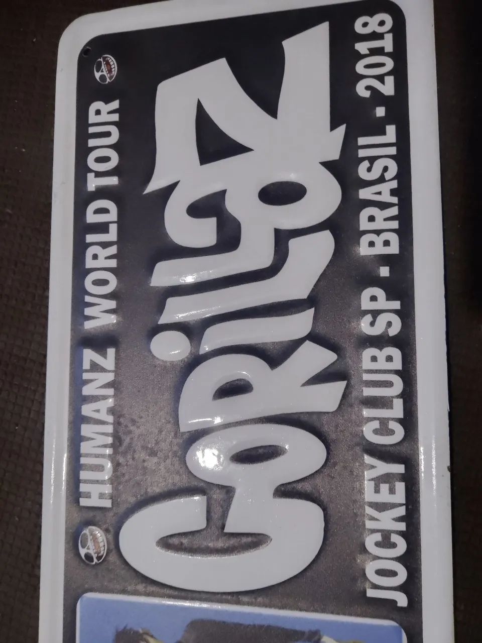 Vendo placa colecionável da banda Gorillaz. - Foto 5