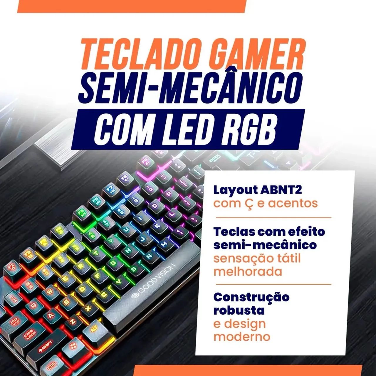 Kit teclado e mouse gamer  - Foto 3