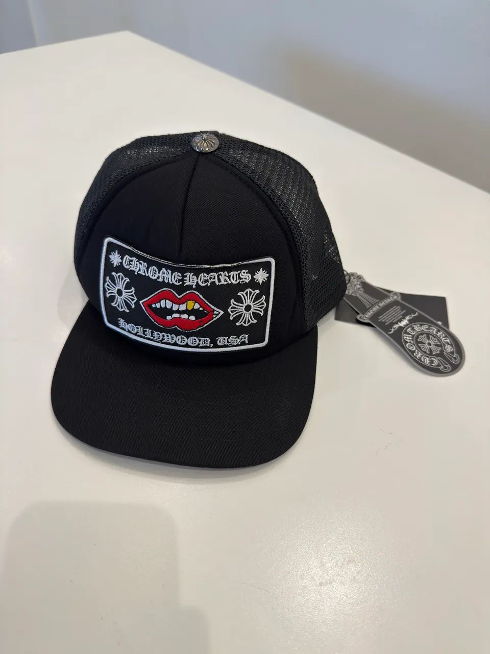 Boné Chrome Hearts aba reta Hollywood