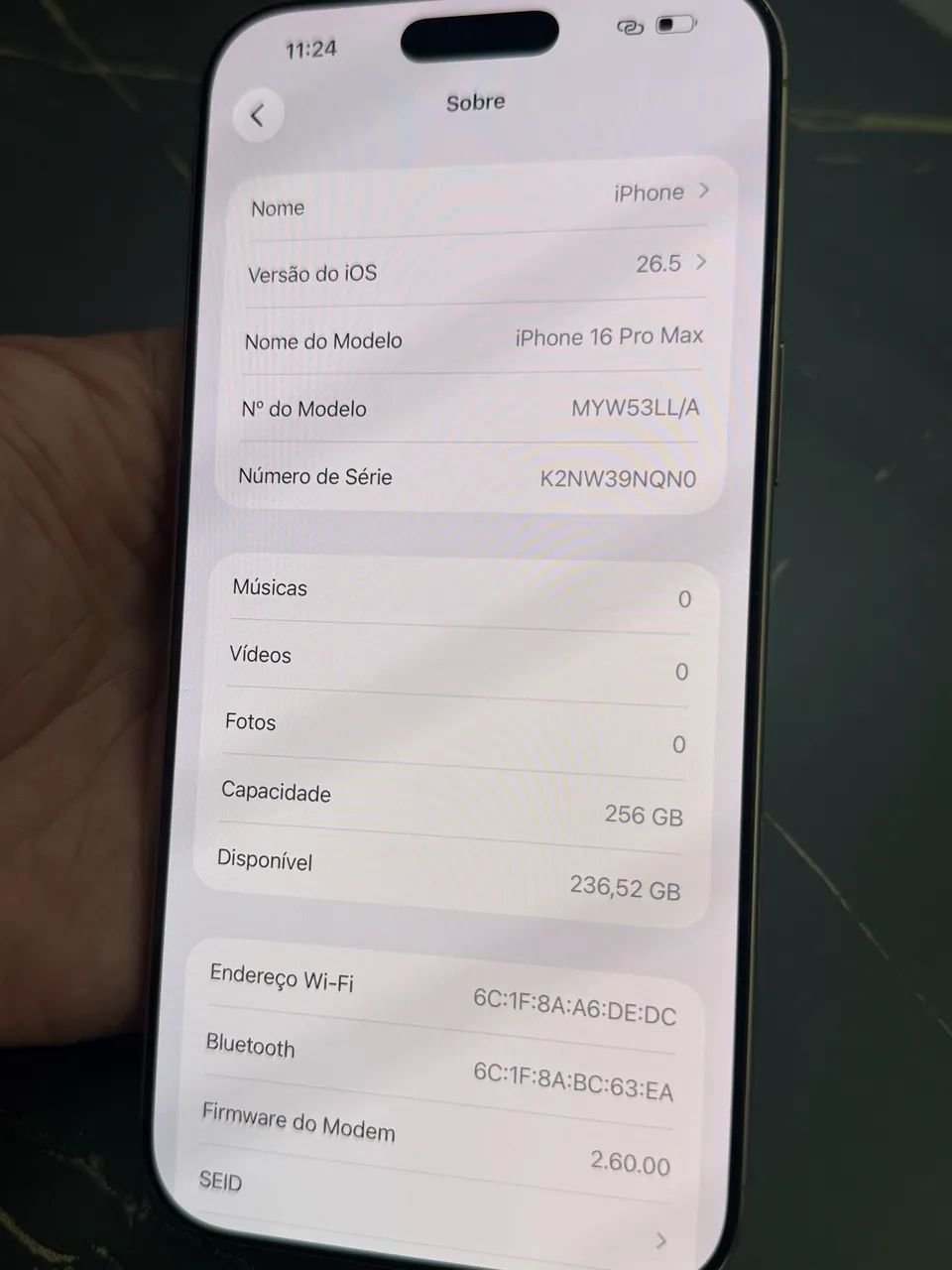 iPhone 16 Pro Max todo Original 4999,00 - Foto 3
