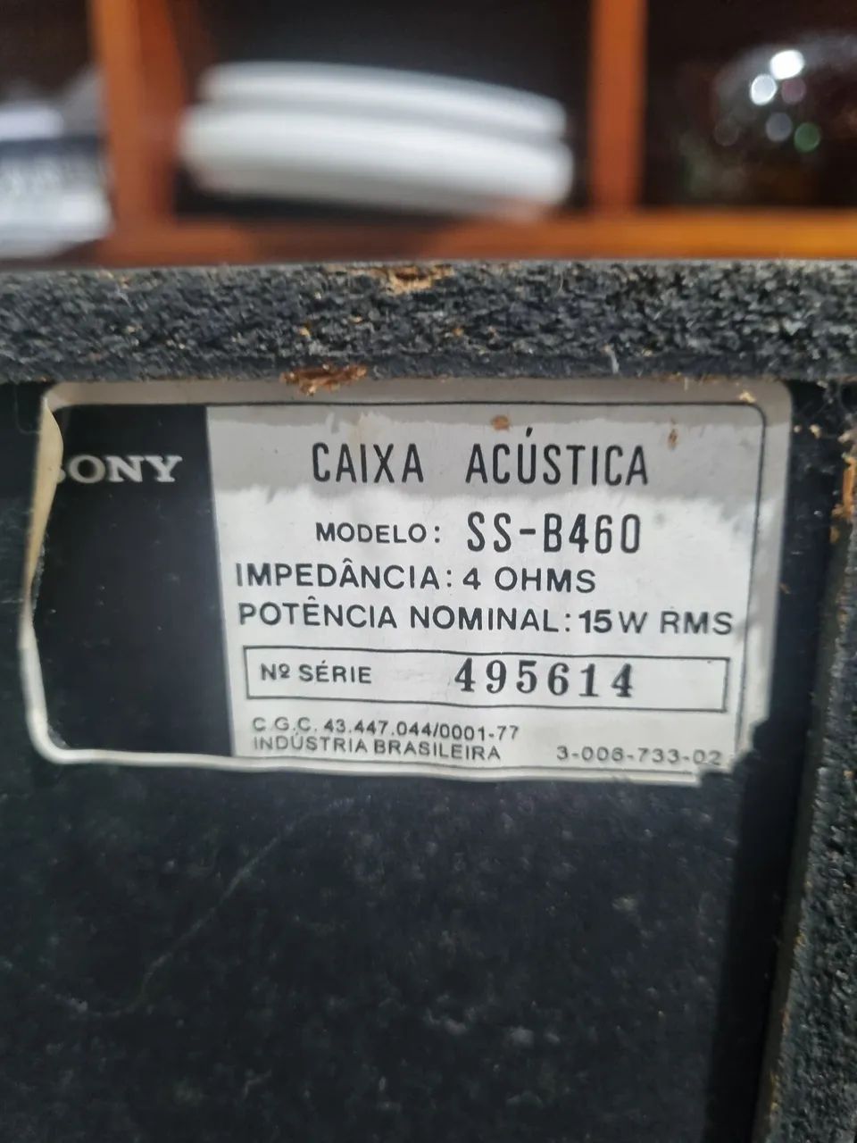 Par caixas acusticas sony antigas otimo estado - Foto 4