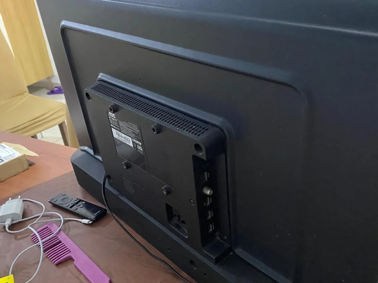 TV 32 polegadas aoc roku - Foto 4