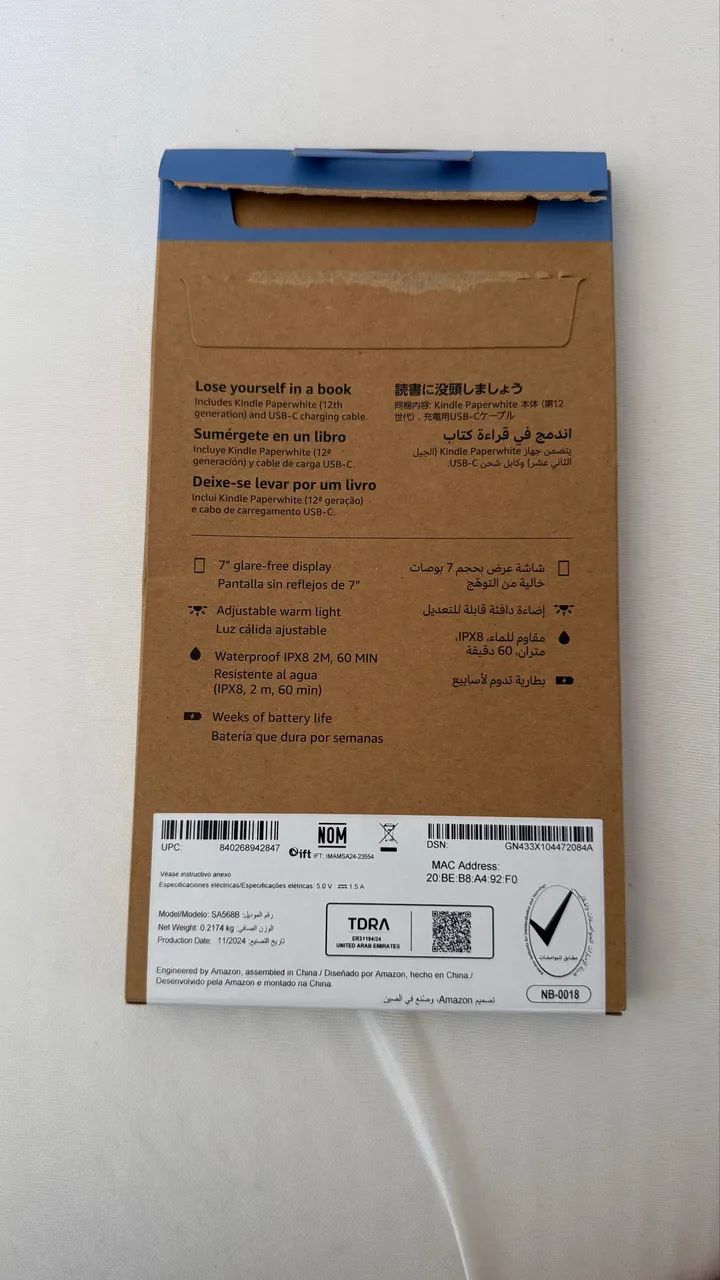 Kindle paperwhite Geração 12  - Foto 5