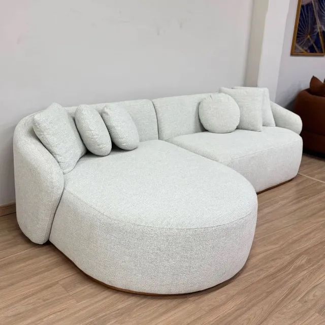 Sofá 4 Lugares Retrátil e Reclinável Detroit 2.50m Molas Ensacadas  - Foto 5