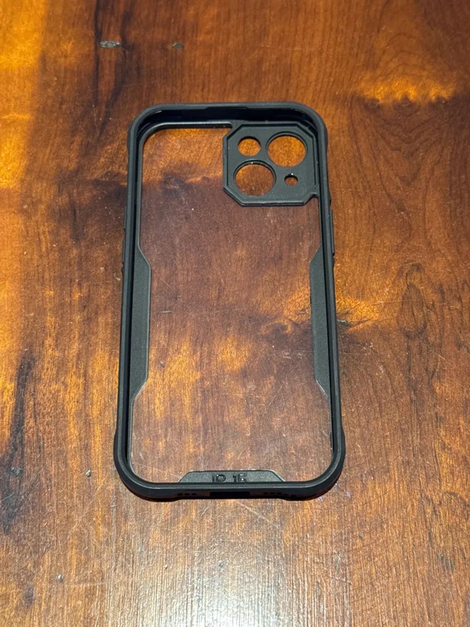 Capa Iphone 15 Transparente Preto Proteção Máxima 100% - Foto 2