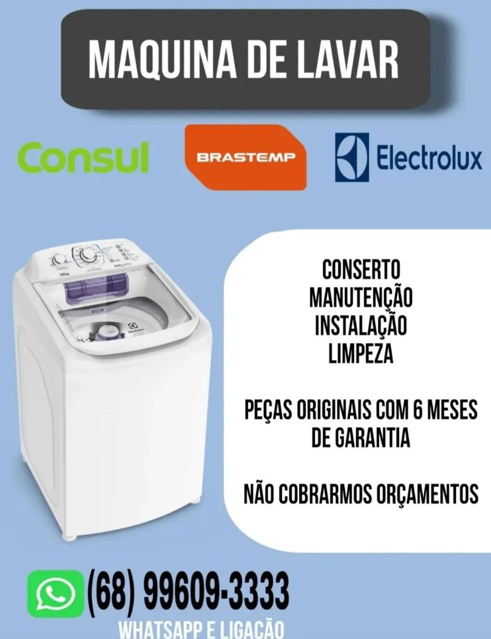 Assistência Téc. Maquina de Lavar