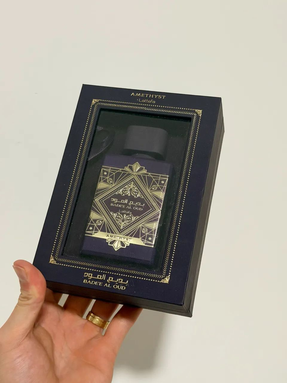 Perfume árabe Lattafa amethyst - badee al oud 