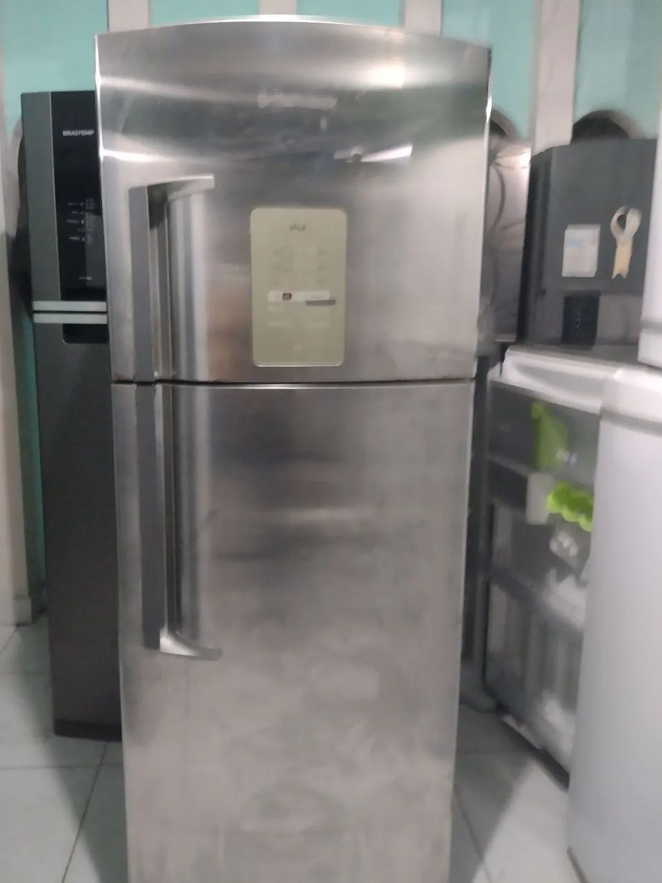 Vendo geladeira ative inox