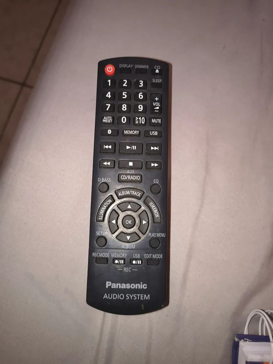 Controle som Panasonic Original