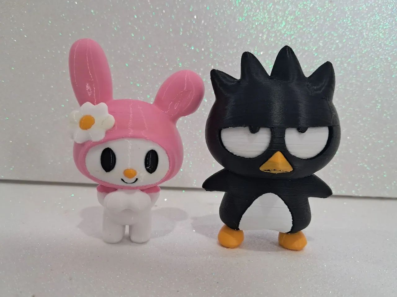 Kit Figure action My Melody e Badtz-Maru Hello kitty 3D
