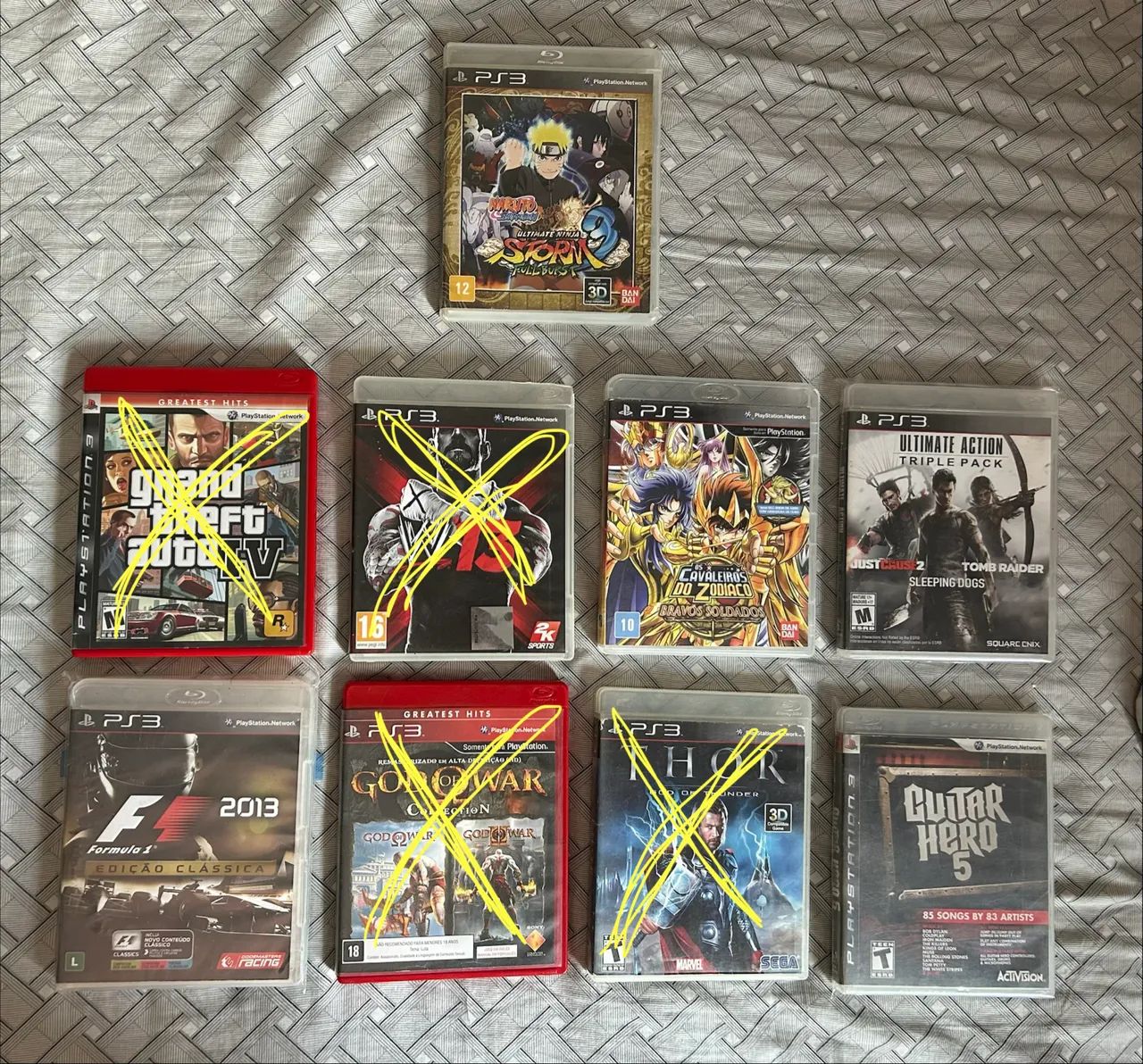 Jogos de Ps3 - R$ 80,00 cada 