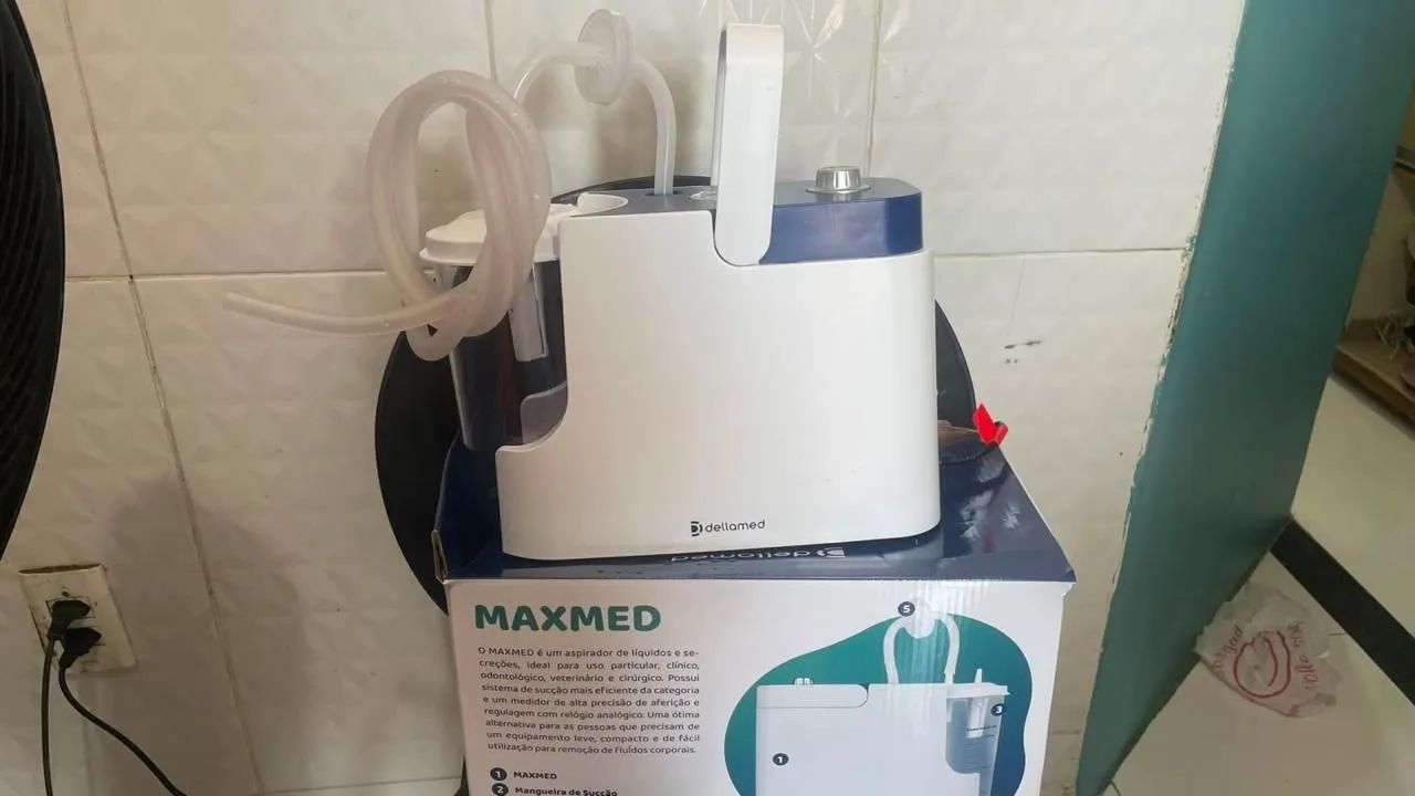Aspirador Hospitalar Maxmed