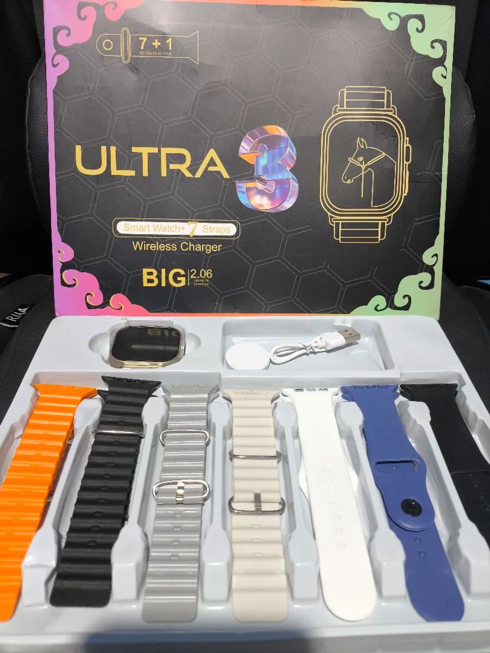 Smartwatch Ultra 7 Pulseiras
