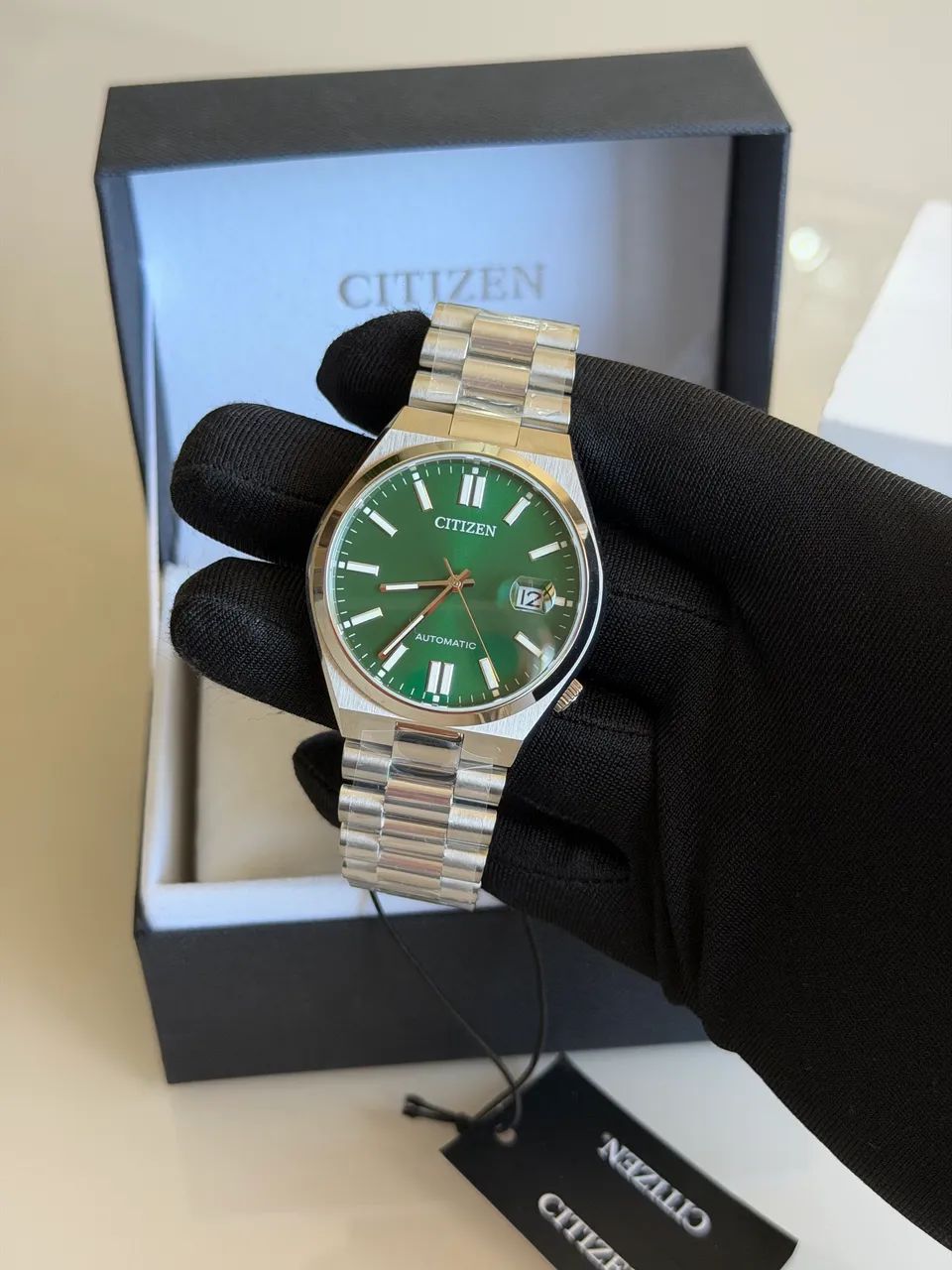 Relógio Citizen Tsuyosa verde original novo - Acessórios - Jardim