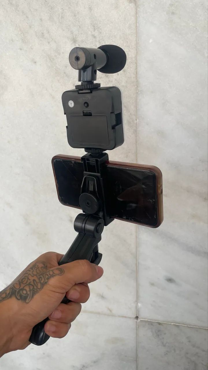 Suporte gravação pra celular  - Foto 3