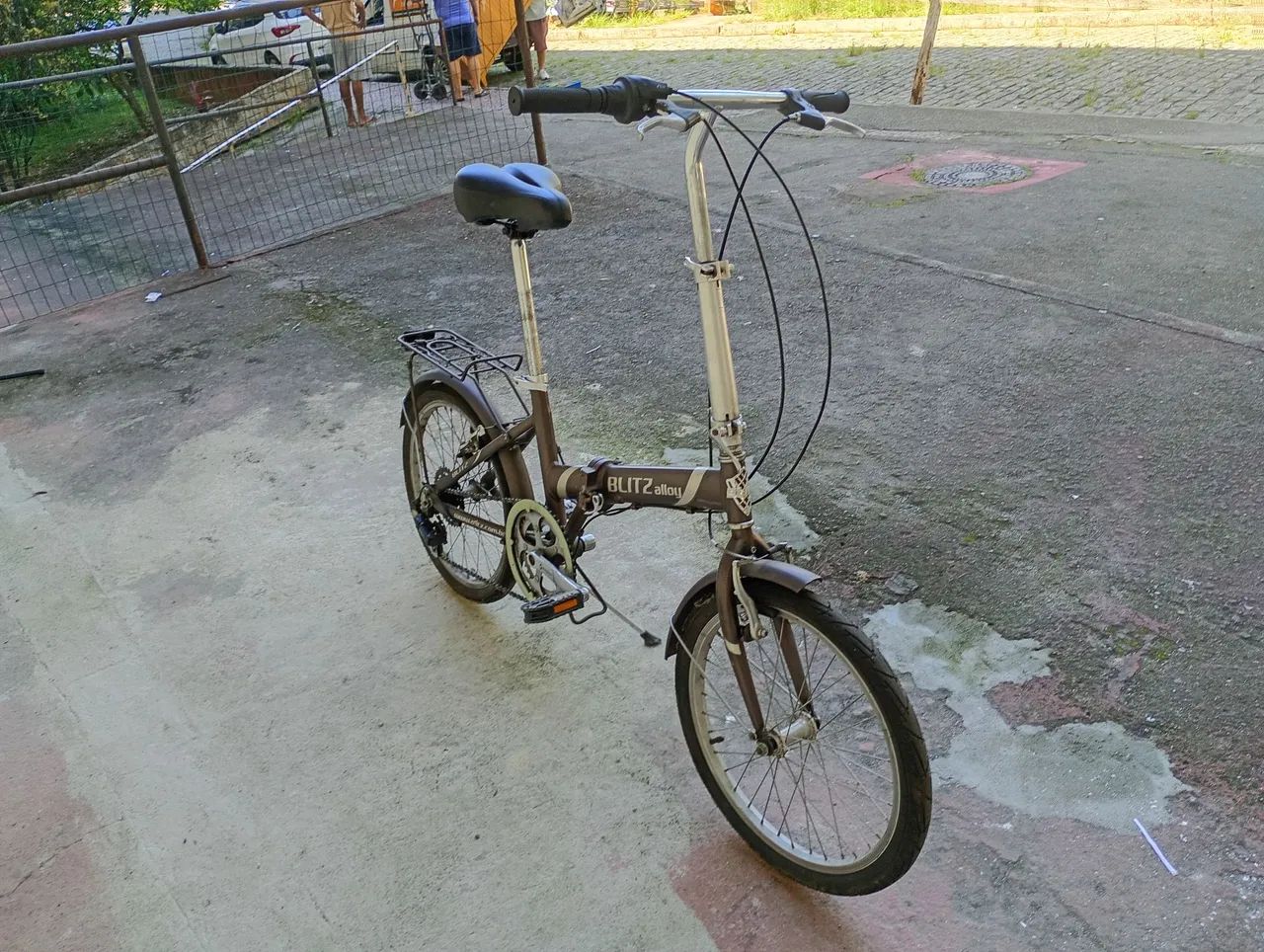 Bicicleta Dobrável blitz alloy - Foto 4
