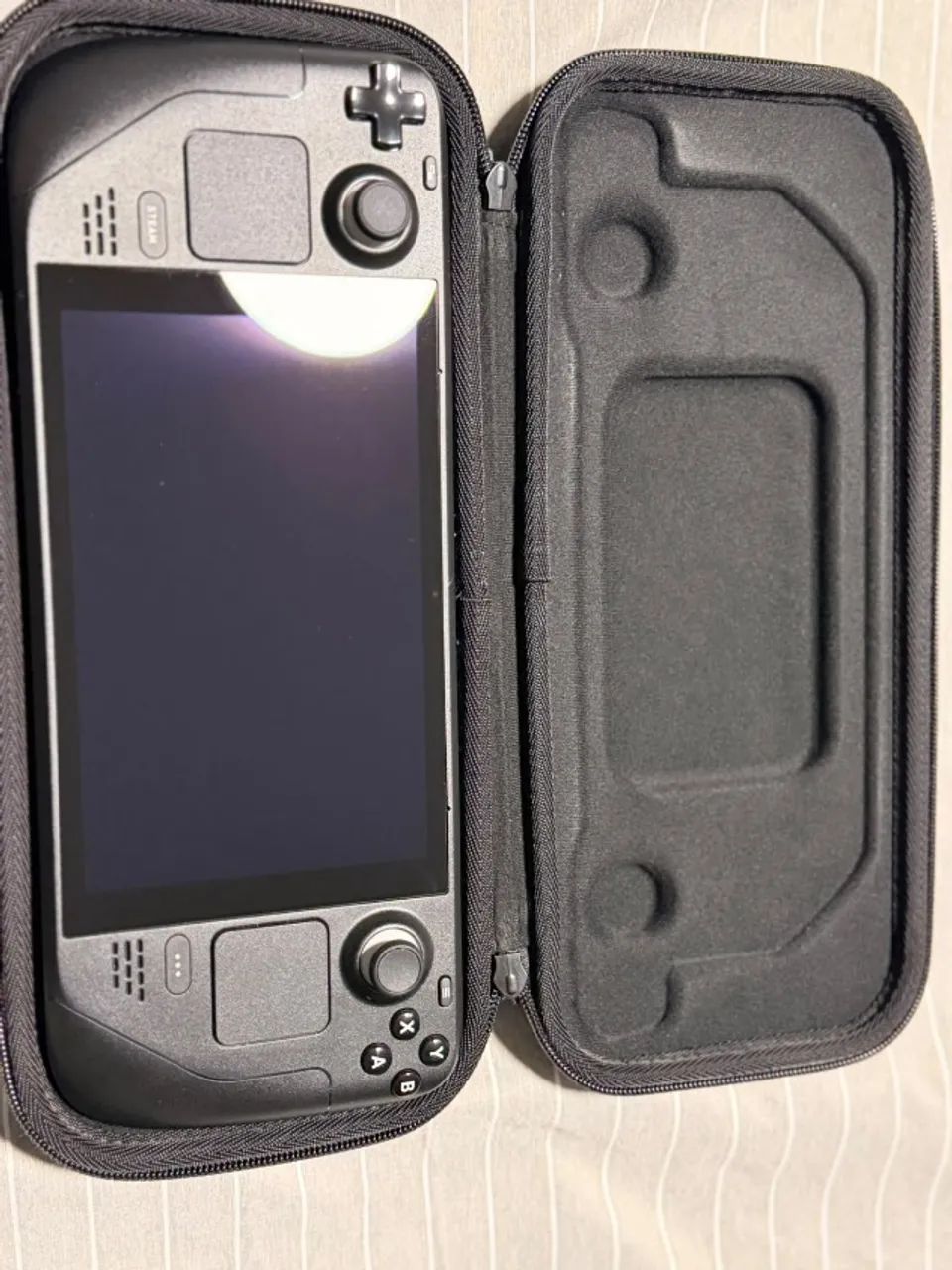 Steam deck 256GB com case e carregador
