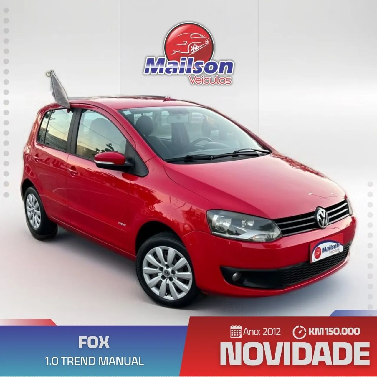 Volkswagen Fox Fox 1.0 Mi Total Flex 8V 5p 2012