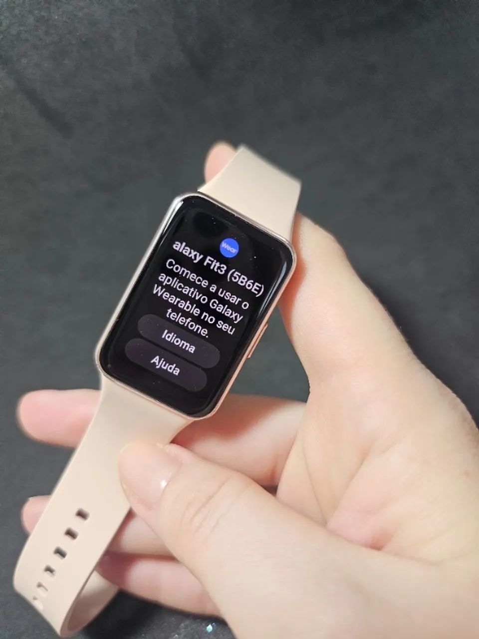 Relógio Samsung SmartWatch Galaxy Fit 3 - Rosa