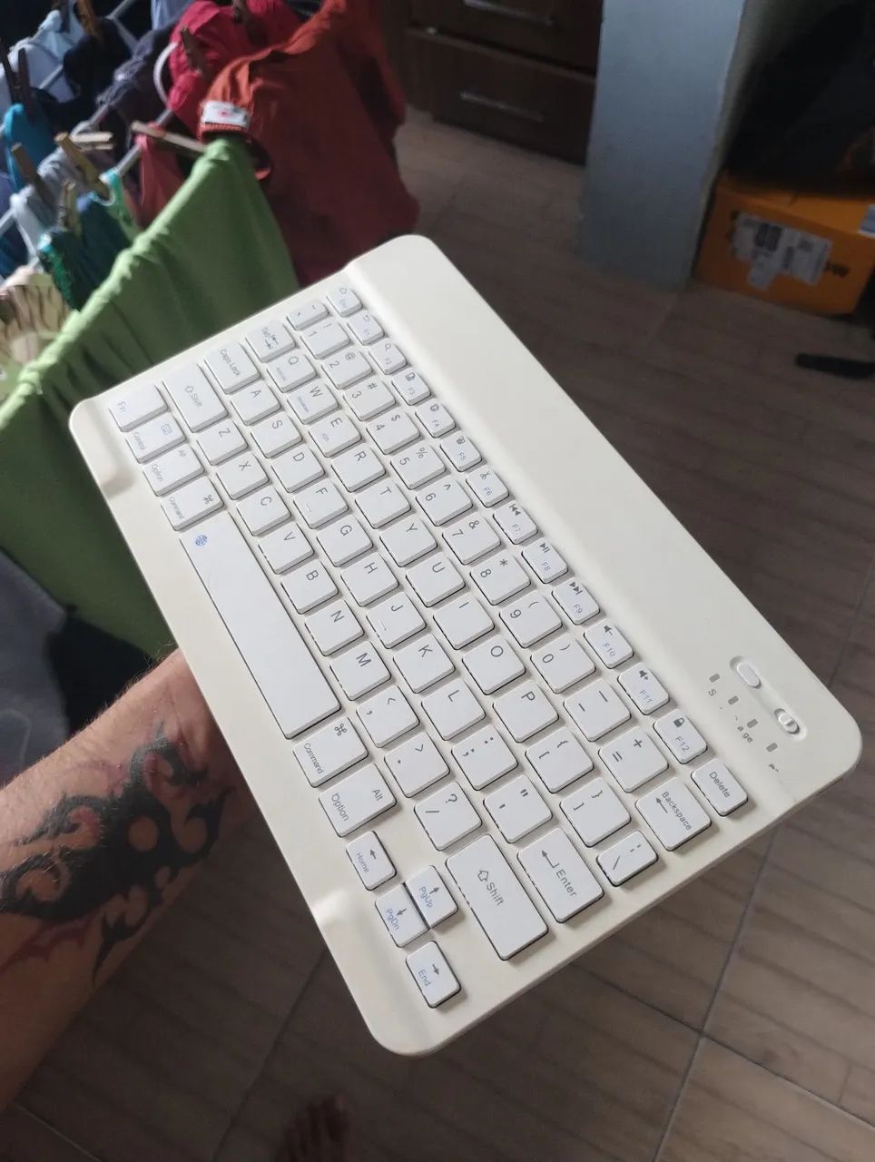 Teclado wireless recarregável - Foto 3