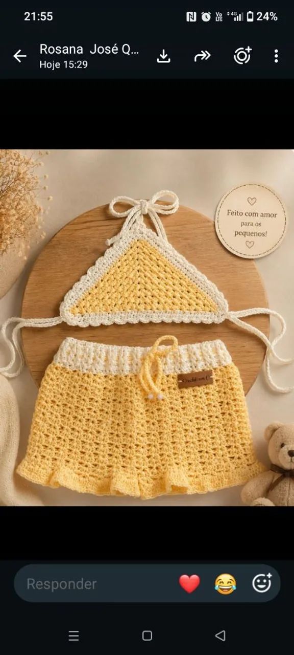 Roupas de crochê  - Foto 2