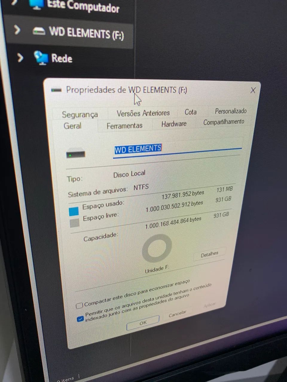 HD EXTERNO 1TB - WD ELEMENTS - Foto 2