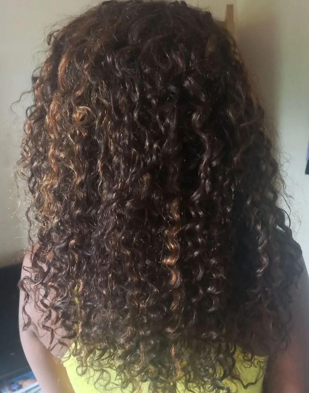 Lace  cabelo humana cacheada 