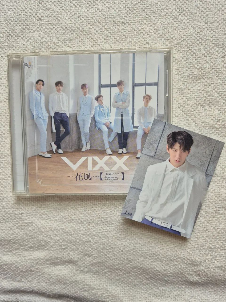 Album Single K-Pop VIXX - Hanakaze + card Leo