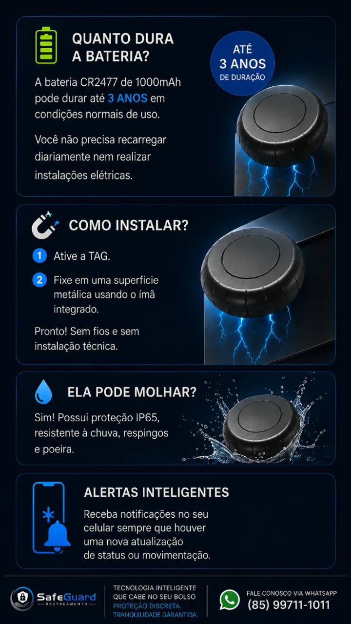 Como Rastrear Qualquer coisa de Forma Invisível? Tag Localizadora Bluetooth Magnética - Foto 5