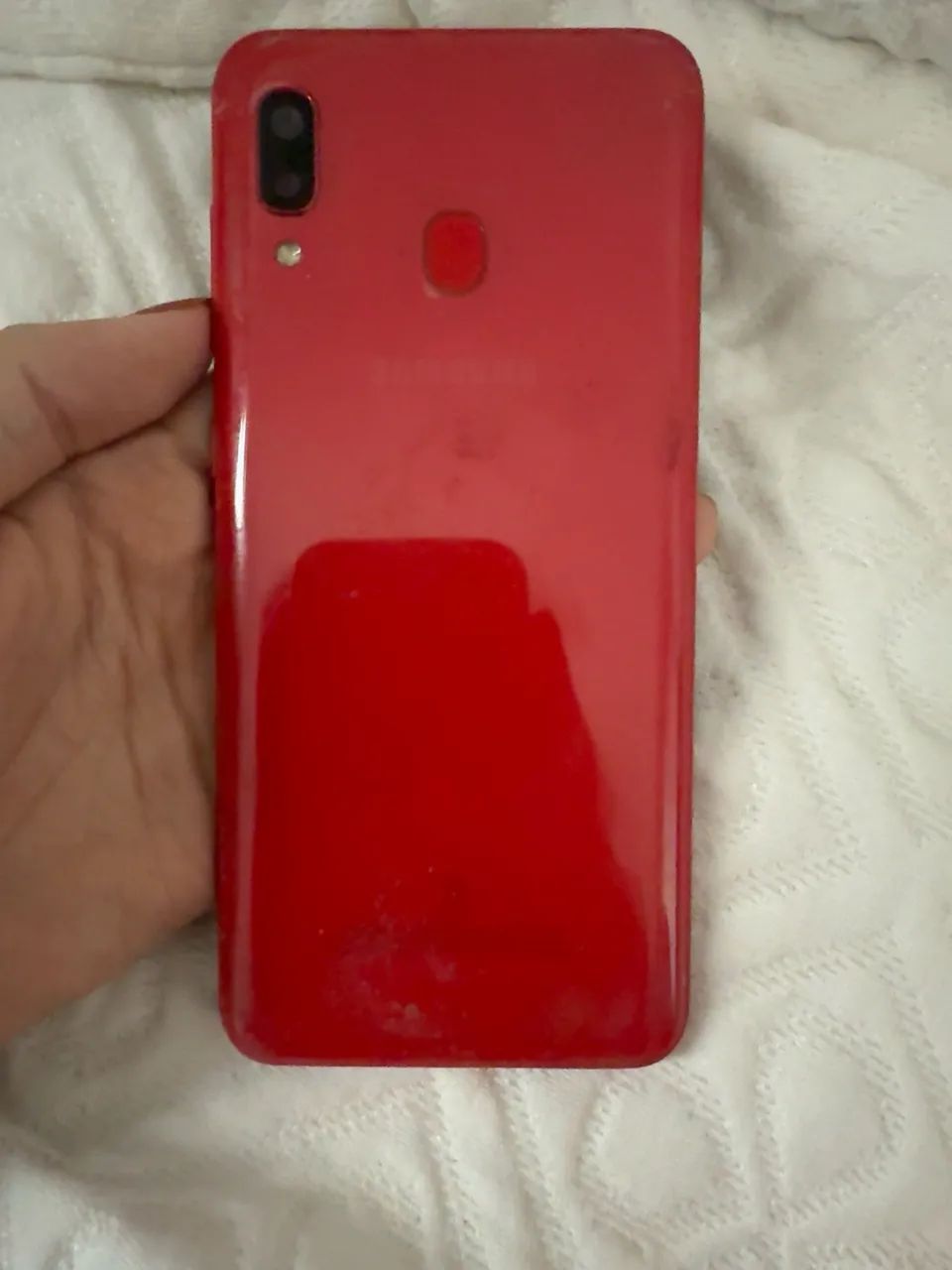 Samsung Galaxy A20 Vermelho 32GB - Funcionando Perfeitamente - Foto 2