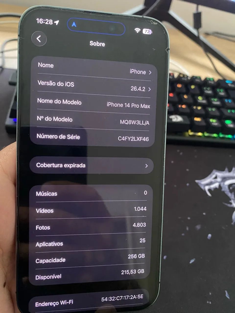 iPhone 14 Pro Max sem detalhe - Foto 3