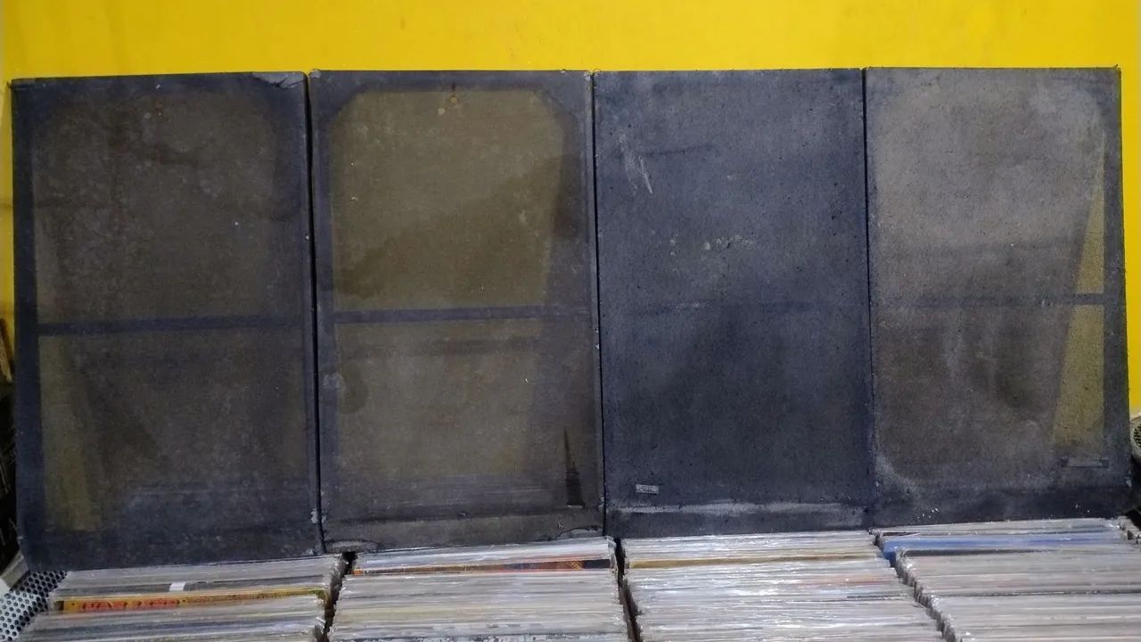 Telas originais das caixas Master 78 Gradiente 