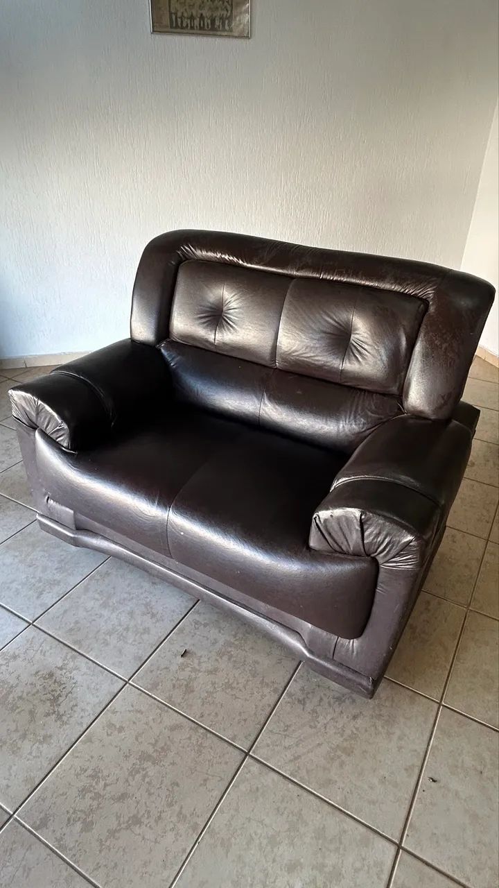 Sofa de couro