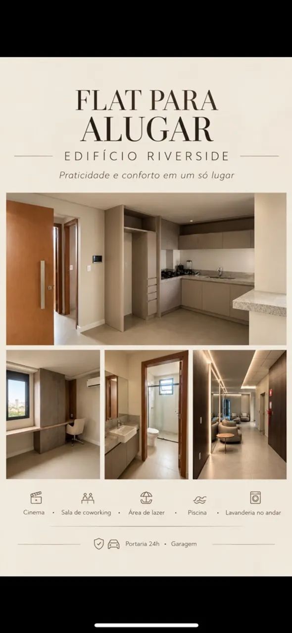 FLAT - EDIFÍCIO RIVERSIDE 