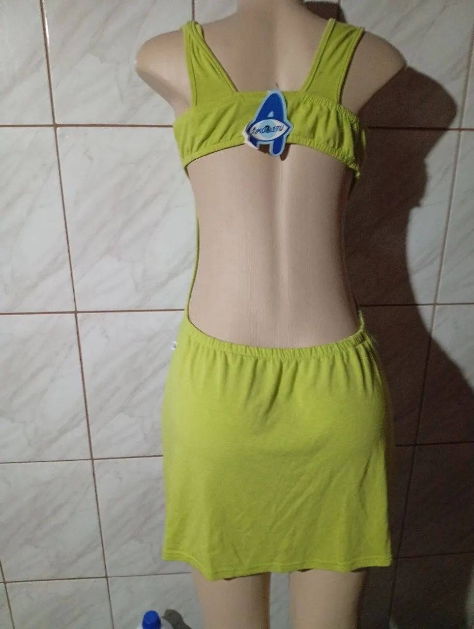 Vestido verde feminino - Foto 2