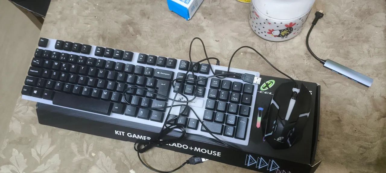 Teclado e mouse gamer - Foto 3